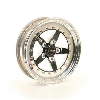 Weld Weldstar 15x4 / 5x4.5 BP / 1.5in. BS Black Wheel - Non-Beadlock