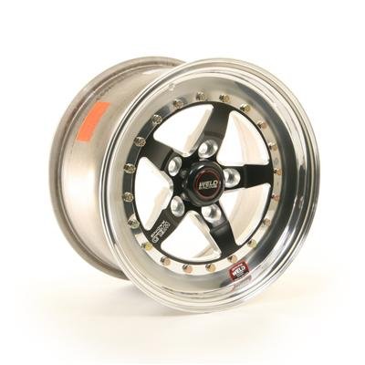 Weld Weldstar 15x8 / 5x4.5 BP / 5.5in. BS Black Wheel - Non-Beadlock