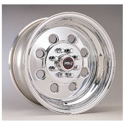 Weld Draglite 15x8 / 5x4.5 & 5x4.75 BP / 6.5in. BS Polished Wheel - Non-Beadlock
