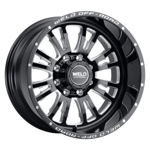 Weld Slingblade 20x10 8x170 ET-18 BS4.75 Gloss BLK MIL 125.1 Wheel