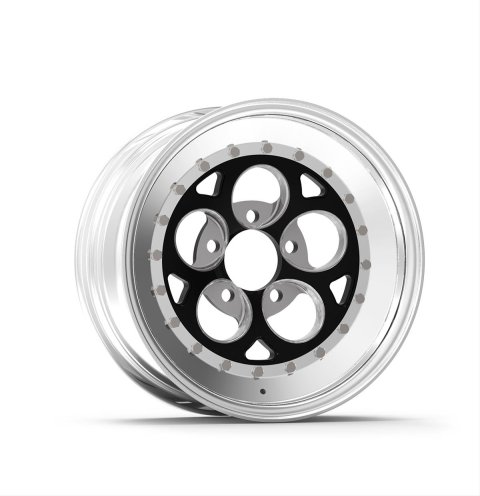 Weld Magnum III 15x10 / 5x4.75 BP / 5.5in. BS Black Wheel - Non-Beadlock