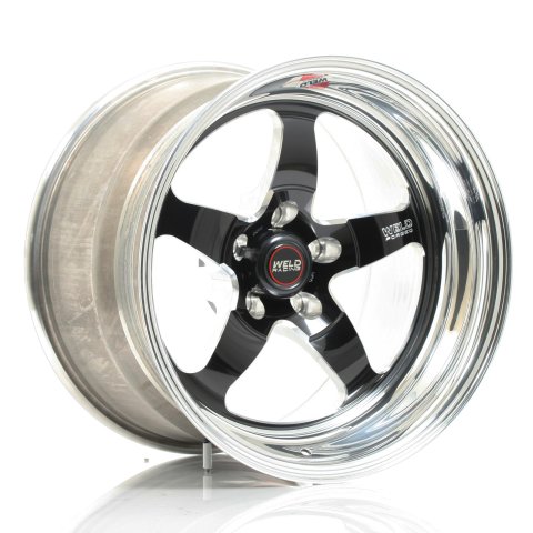 Weld S71 17x11 / 5x115mm BP / 5.7in. BS Black Wheel (High Pad) - Non-Beadlock