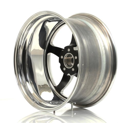 Weld S71 20X10.5 / 5x120mm BP / 7.3in. BS Black Wheel (High Pad) - Non-Beadlock