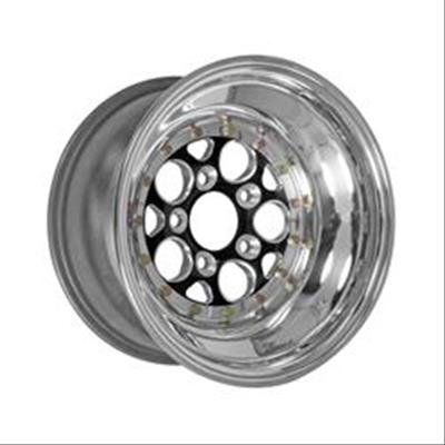 Weld Magnum Drag 2.0 15x8 / 5x4.5 BP / 4in BS Black/Polished Wheel