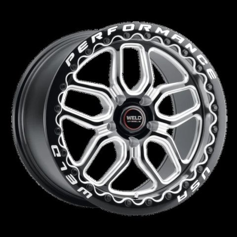 Weld 17x10 Laguna Beadlock 5x115 ET00 BS 5.5 Gloss Black 78.1
