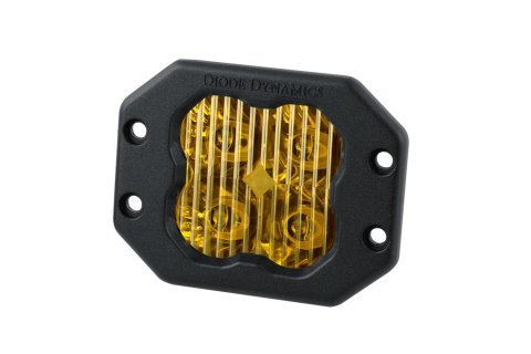 Diode Dynamics SS3 Sport ABL - Yellow Driving Flush (Single)