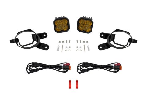 Diode Dynamics 10-13 Lexus IS250C SS3 LED Fog Light Kit (3000K) Sport Yellow SAE Fog - Yellow