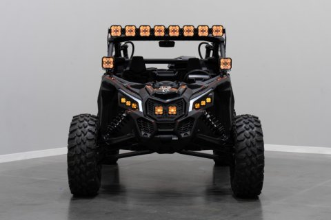 Diode Dynamics 17-24 Can-Am Maverick X3 Stage Series LED Grille Kit - Pro Yellow Combo