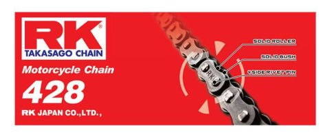 RK Chain RK-M 428-136L - Natural