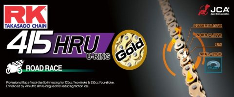 RK Chain 415 Sprint Racing Chain