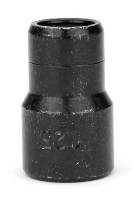 Project Kics GTC 33MM / 12HEX - M12x1.25 Hexagon Socket Head Nut Shank Type - Black (Single)