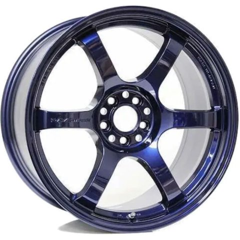 Gram Lights 57DR 19x10.5 +35 5x112 Eternal Blue Pearl Wheel