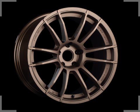 Gram Lights 57XR 18x8.5 +45 5x114.3 Dark Bronze Wheel