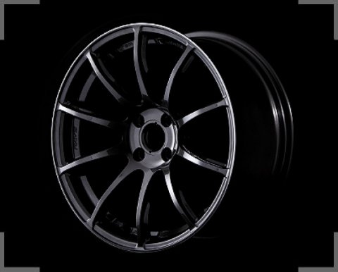 Gram Lights 57Transcend 18x9.5 +38 5x114.3 Super Dark Gunmetal Wheel