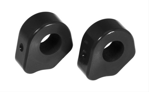 Prothane 02-05 Chevy Trailblazer Front Sway Bar Bushings - 24mm - Black