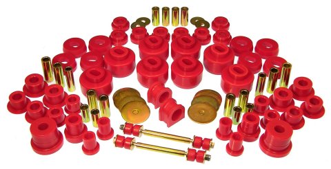 Prothane 07-14 Chevy Silverado 4wd Total Kit - Red