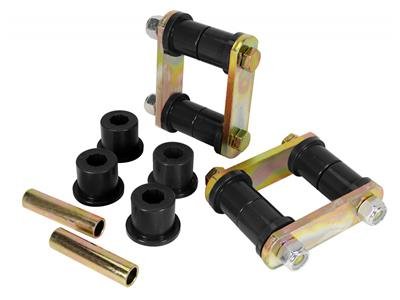 Prothane 70-74 AMC AMX/Javelin HD Spring & Shackles Bushings - Black
