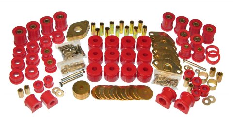 Prothane 07-11 Jeep Wrangler Total Kit - Red