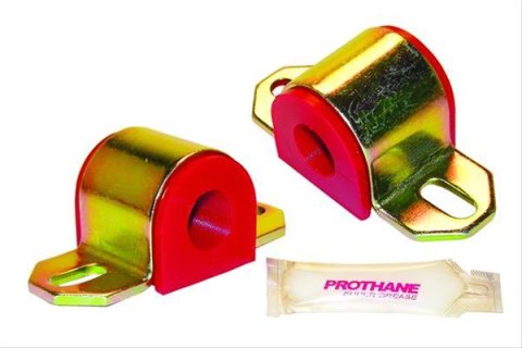 Prothane Universal Sway Bar Bushings - 9/16in for B Bracket - Red