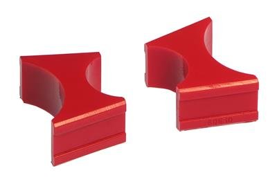 Prothane Universal Shock Reservoir Mounts - 1.5/2.5 Diameter - Red