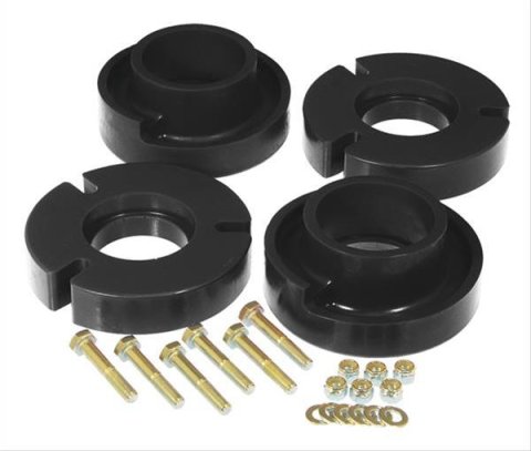 Prothane 04+ Ford F150 Front Coil Spring 2.5in Lift Spacer - Black
