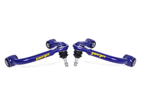 SuperPro 2021+ Ford F150 Fixed Offset Front Upper Control Arm Set