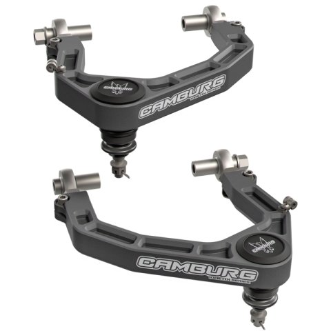 Camburg 2024+ Ford Ranger Raptor KINETIK Series Billet X-Joint XL Upper Control Arms - Gray