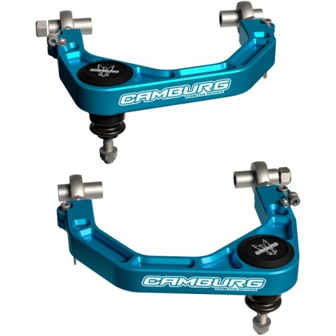 Camburg 2024 Toyota Tacoma 2WD/4WD KINETIK V2 Performance Billet X-Joint XL Upper Arms (KING BLUE)