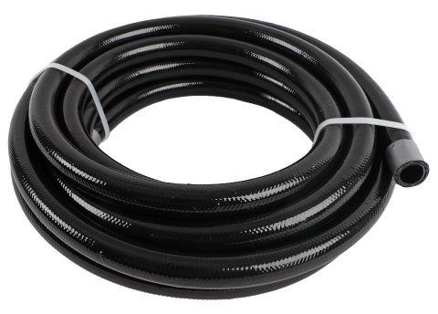 Fragola -10AN PTFE Hose w/ Black Cover- 15 Feet