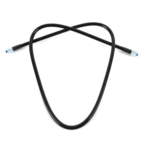 Fragola -3AN Black Covered Assembly Straight x Straight 36in