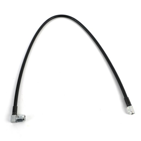 Fragola -3AN Black Covered Assembly Straight x 90ft 24in