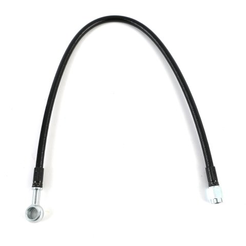 Fragola -3AN Black Covered Straight x 3/8 BJO 18in
