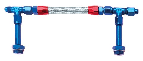 Fragola 9/16-24 Single Inlet -6AN Fuel Line Kit