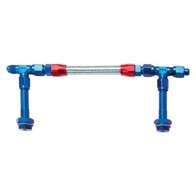 Fragola 7/8-20 Dual Inlet 4500 -8AN Fuel Line Kit
