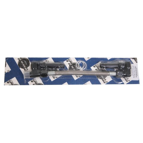 Fragola -8AN Pro Stock Fuel Line Kit - 4500 Black