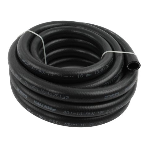 Fragola 5/8in Black Push-Lok Hose - 20 Feet