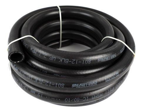 Fragola 3/4in Black Push-Lok Hose - 20 Feet