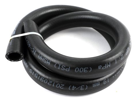 Fragola 3/4in Black Push-Lok Hose - 3 Feet