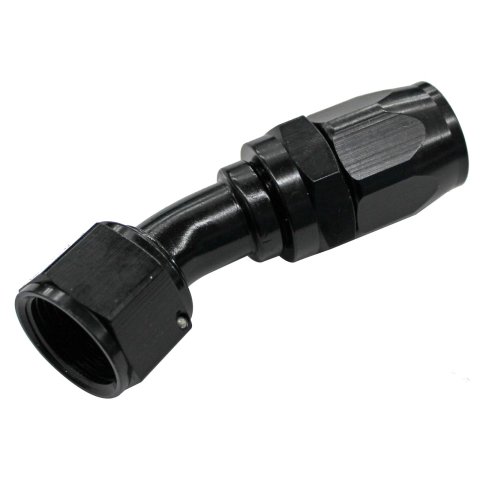 Fragola -12AN x 30 Degree Pro-Flow Hose End - Black