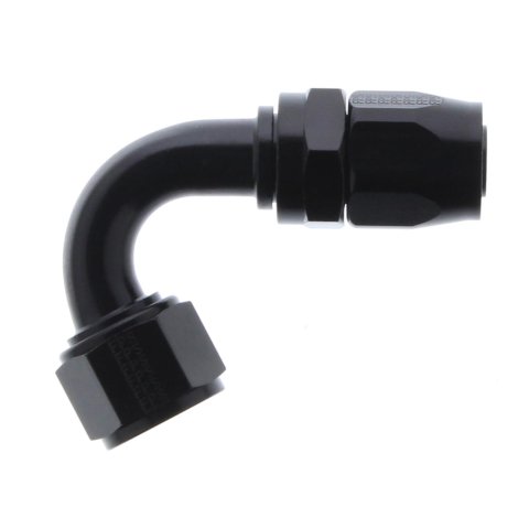Fragola -12AN x 120 Degree Pro-Flow Hose End - Black