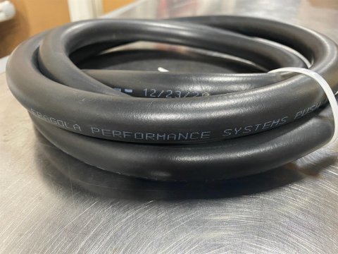 Fragola -10AN Push-Lite Hi-Temp Black Hose 20 Feet (Replaces 820010 No Fiber Braid)