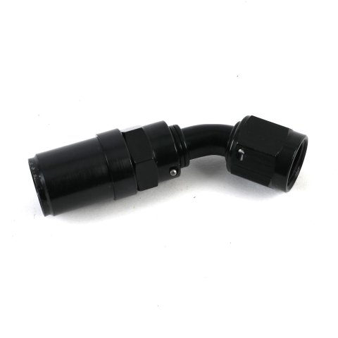 Fragola -6AN Race-Rite Crimp-On Hose End 45 Degree