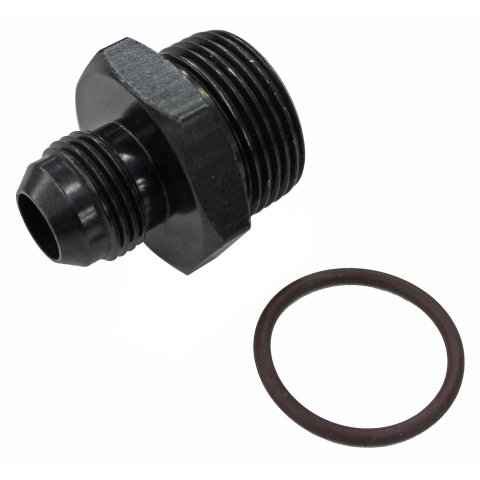 Fragola -10AN x 1 5/16-12 (16) Radius Fitting - Black