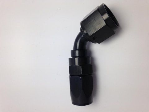 Fragola -16AN Fem x -12AN Hose 60 Degree Reducing Hose End - Black