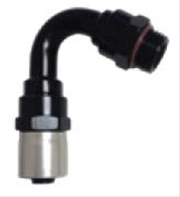 Fragola -10AN Male Rad. Fitting x 150 Degree Sport Crimp Hose End