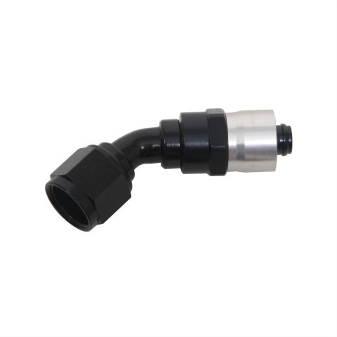 Fragola -8AN x 45 Degree Sport Crimp Hose End