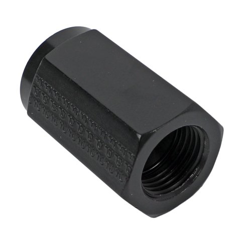 Fragola -8AN Inline Oil Temp Adapter - Black