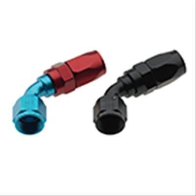Fragola -8AN Male Rad Fitting 60 Degree Pro-Flow Hose End - Black