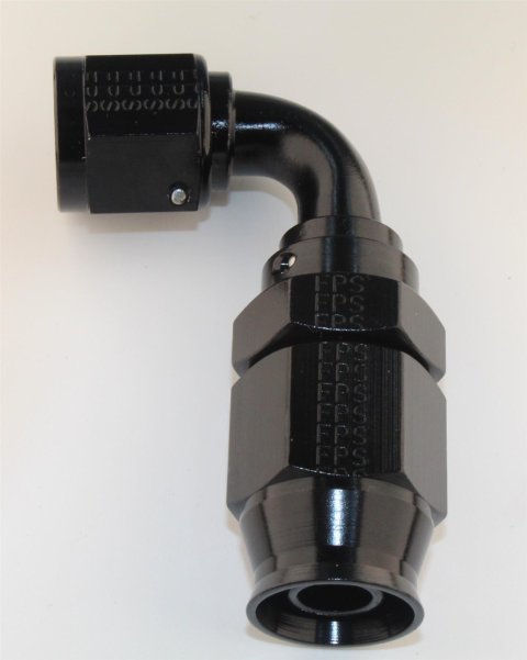 Fragola -12AN Race-Rite Reusable PTFE Hose End 90 Degree