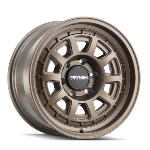 Mayhem Voyager 8303 Series Dark Bronze Wheels 15x7 MAYHEM VOYAGER DARK BRONZE 15X7 5-100 15MM 56.1MM